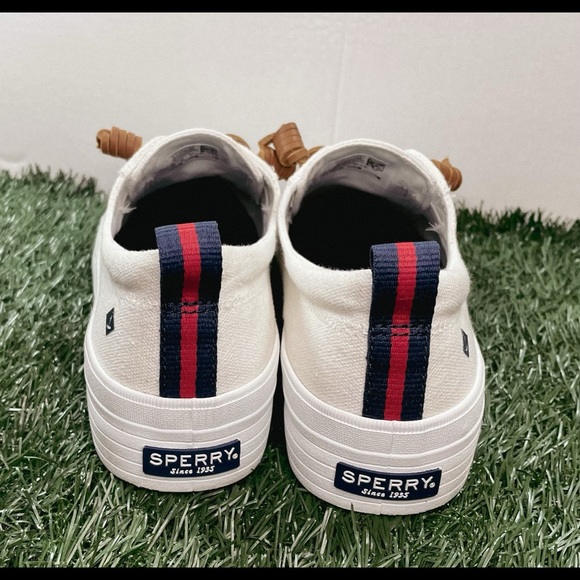 Sperry Women’s Crest Vibe Triple Platform Sneakers (White) - Picture 4 of 7
